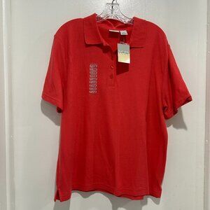 New with tags ladies KR Essentials polo shirt Size XL